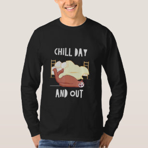 T-shirt Jour de refroidissement et sortie Jour de repos Sl