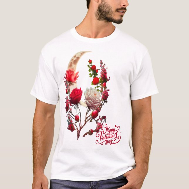 T-shirt Jour de rose  (Devant)