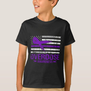 T-shirt Jour de sensibilisation aux surdoses États-Unis Dr