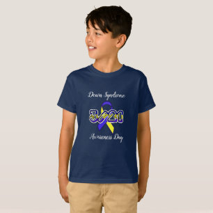 T-shirt JOUR DE SENSIBILISATION SYNDROME DU BAS 21 mars Ch