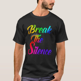 T-shirt Jour De Silence Rompre Le Silence LGBTQ T Shirt