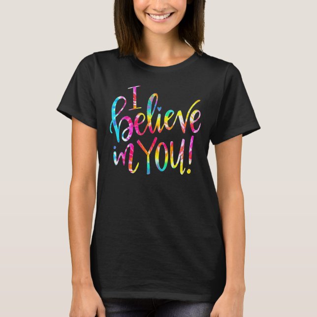 T-shirt Jour de test pour les enseignants Citations inspir (Devant)