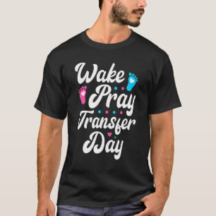T-shirt Jour de transfert d'ananas FIV Embabys Réveillez l