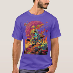 T-shirt Jour de vélo Hofmannrip Psychedelic Style BD Hip