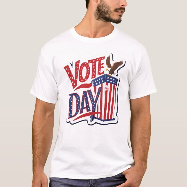 T-shirt Jour de vote (Devant)