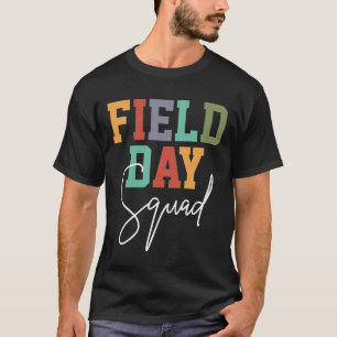 T-shirt Jour dernier De L'École Jour De Terrain Squad Funn