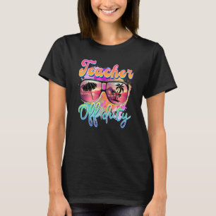 T-shirt Jour Dernier du coucher de soleil sur la plage de