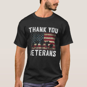 T-shirt Jour des anciens combattants Cadeaux Merci Anciens