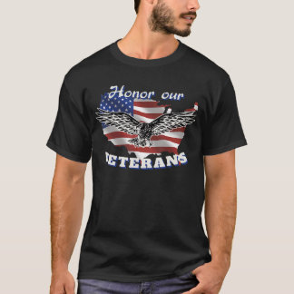 T-shirt Jour des anciens combattants Honore nos vétérans d