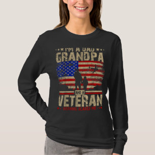 T-shirt Jour des anciens combattants Je suis papa grand-pè