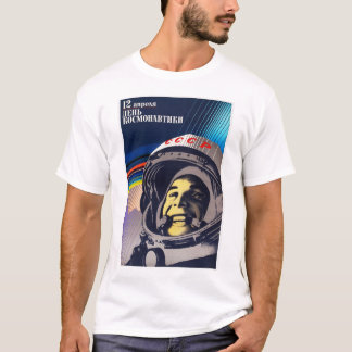 T-shirt Jour des cosmonautes YURI GAGARIN Programme spatia