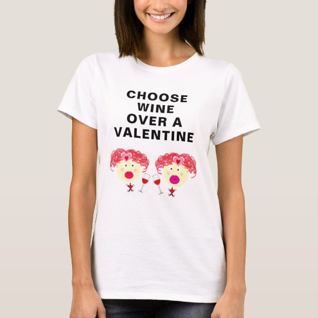 T-shirt Jour des Galentines (Devant)