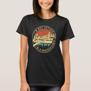 T-shirt Jour des grands-parents d'hommes Je ne suis pas à