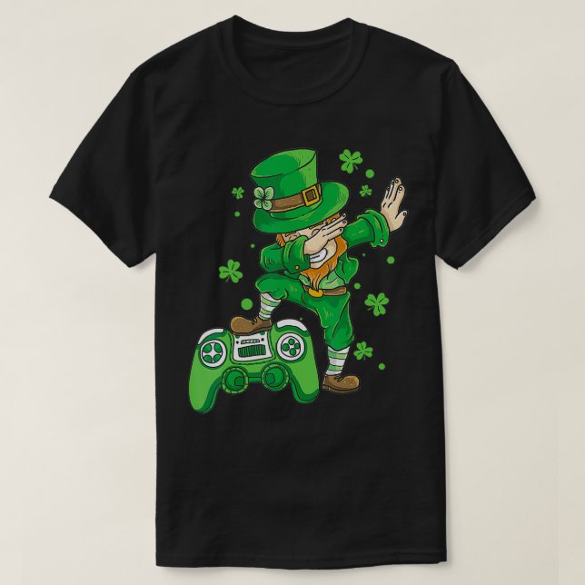 T-shirt Jour des jeunes St Patricks Garçons amusants Enfan (Design devant)