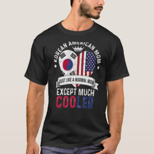 T-shirt Jour des mères coréennes américaines Mama Corée du