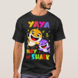 T-shirt Jour des mères de la famille des requins Yaya Shar<br><div class="desc">Jour des mères de la famille des requins Yaya Shark</div>