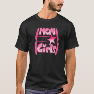 T-shirt Jour Des Mères De Maman De Filles