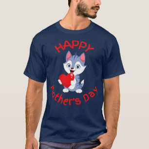T-shirt Jour des mères heureuses 2