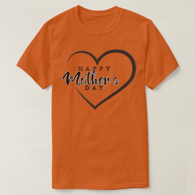 T-shirt Jour des mères heureusesMaman Personnalisée Maman  (Design devant)