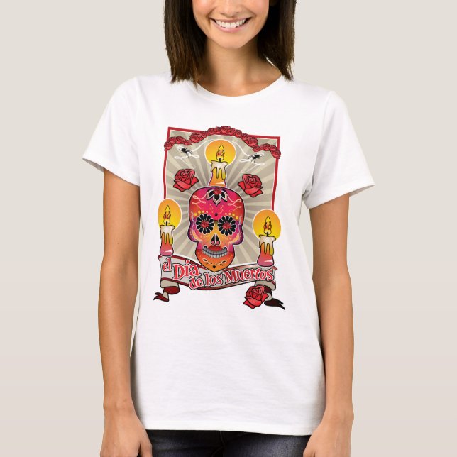 T-shirt Jour des morts (Devant)