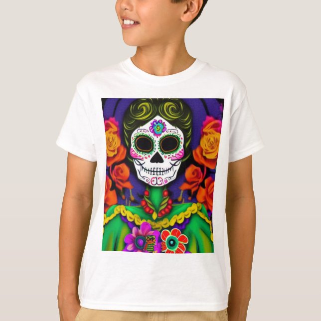 T-shirt Jour des morts (Devant)