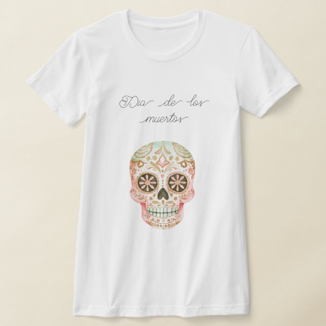T-shirt Jour des morts (Poser)