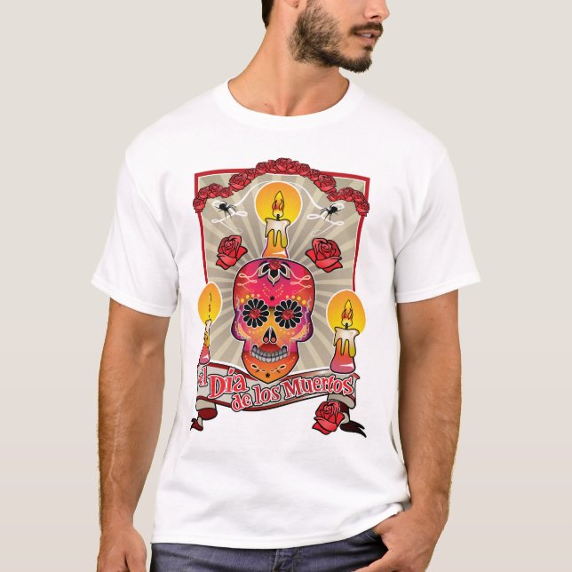 T-shirt Jour des morts (Devant)