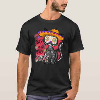 T-shirt Jour des Morts Día de Muertos Halloween Crâne de C