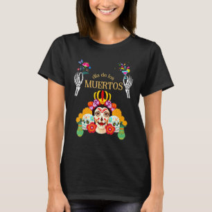 T-shirt Jour des morts jour des morts crânes pendus