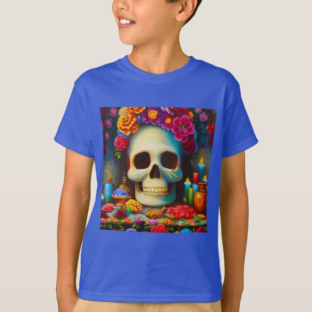 T-shirt Jour des Morts Ofendra 4 (Devant)