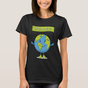 T-shirt Jour des terres 2023 Paix Sauver les abeilles Seco