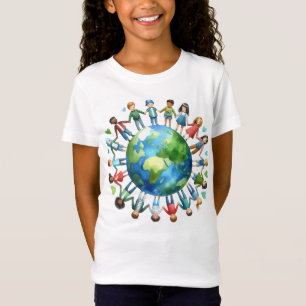 T-Shirt Jour des terres 22 Avril Recycle Sauver L'Environn