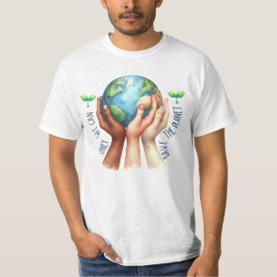 T-shirt Jour des terres 22 Avril Recycle Sauver L'Environn