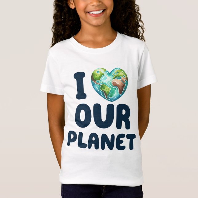 T-Shirt Jour des terres 22 Avril Recycle Sauver L'Environn (Devant)