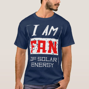 T-shirt Jour des terres Cadeau Énergie solaire Énergie éol