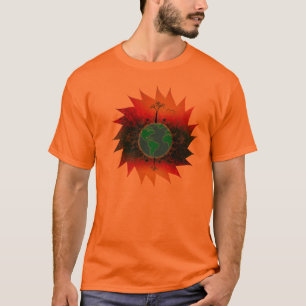 T-shirt Jour des terres ~ Coucher de soleil