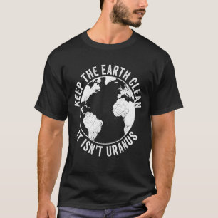 T-shirt Jour des terres Garder La Terre Propre Écologiste