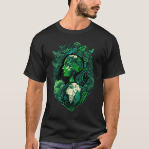 T-shirt Jour des terres Mère Verte 2023 Sauvez Notre Planè