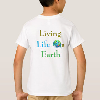 T-shirt jour des terres pour enfants - "Vivre sur