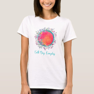 T-shirt jour des terres quotidien