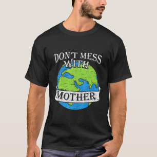 T-shirt Jour des terres Sauvez la planète Terre Mère Verte