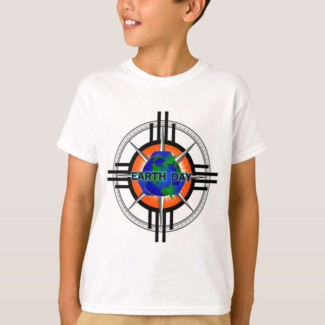 T-shirt Jour des terres Star Crown (Devant)