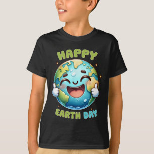 T-shirt Jour des terres tous les jours Rétro Hommes Vintag
