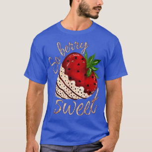 T-shirt Jour des Valentines aux fraises sucrées du Berry