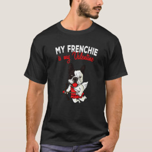 T-shirt Jour des Valentines de Chien Chien Croustillant Fr
