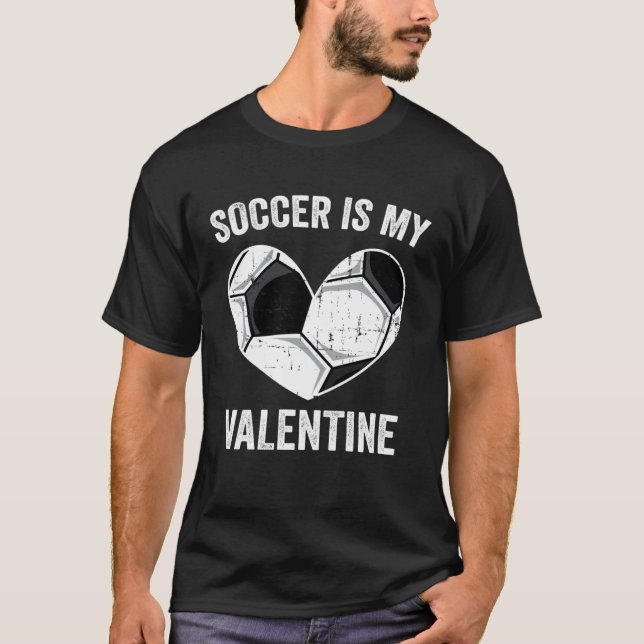 T-shirt Jour des Valentines de la Ligue des Jeunes Coeur d (Devant)