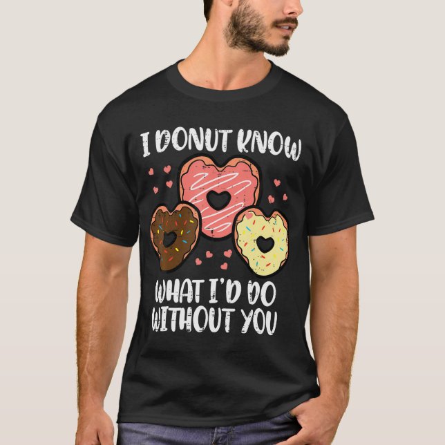 T-shirt Jour des Valentines Je ne sais pas Garçons Amusant (Devant)
