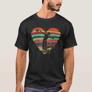 T-shirt Jour des Valentines vintages Cadeaux cardiaques Vo