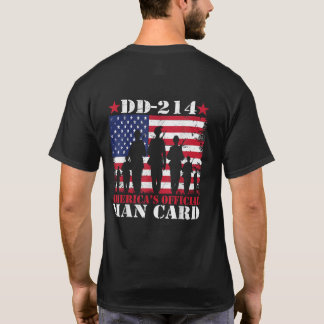 T-shirt Jour des vétérans de la carte d'homme officielle a