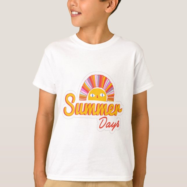 T-shirt Jour d'été  (Devant)